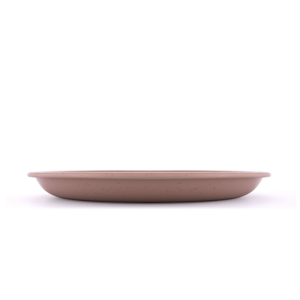 Rolled Enamelware plate dusty rose 02 Barebones.webp