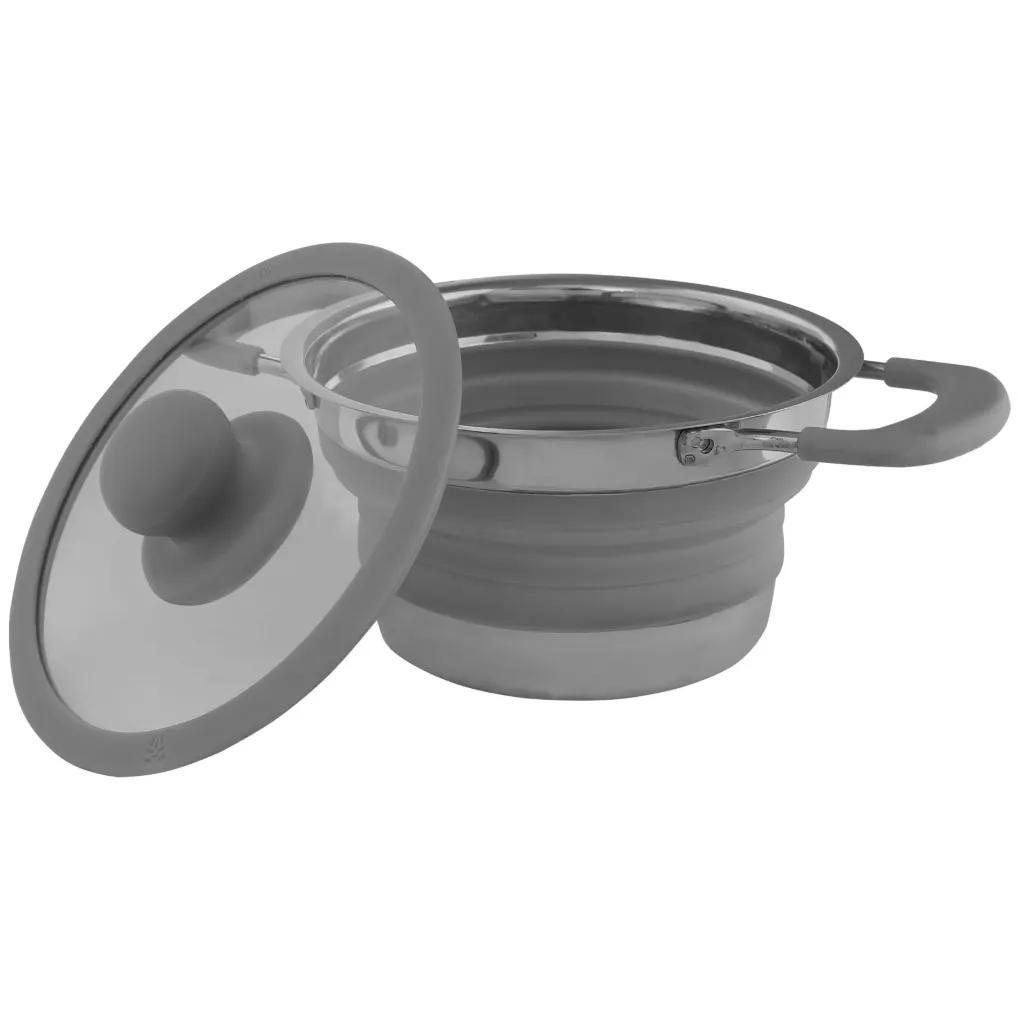 Eurotrail-Klappkochtopf mit Deckel S