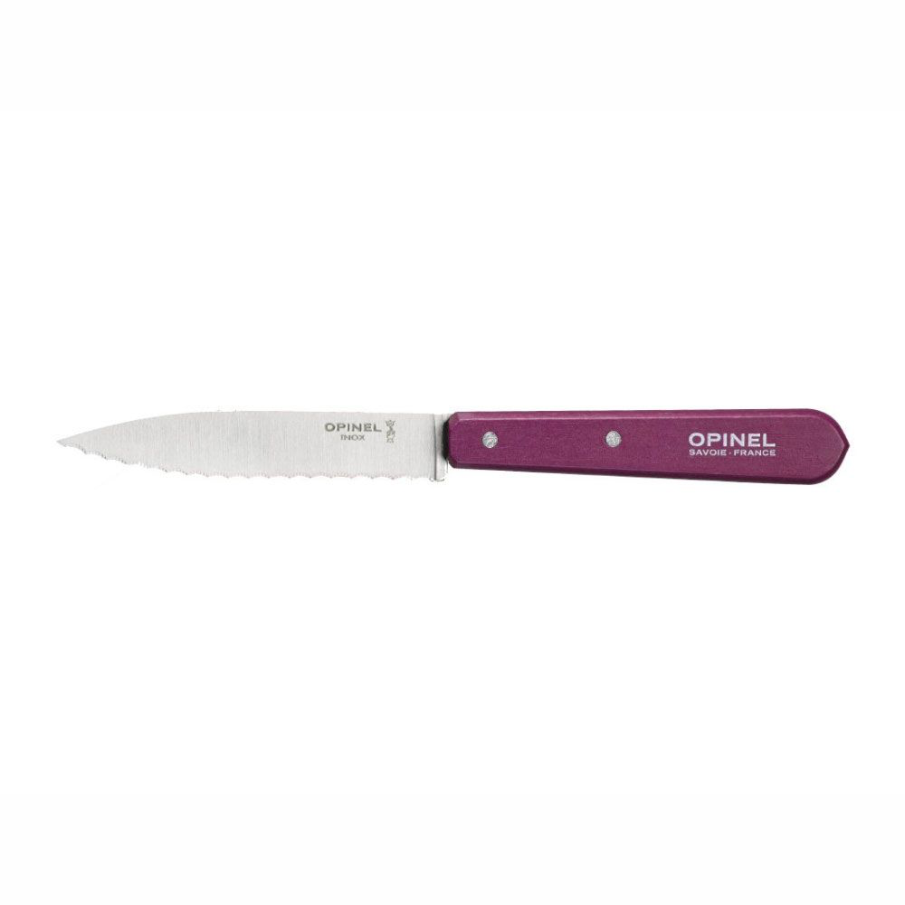 Wellenschliffmesser N°113 Opinel (Aubergine)