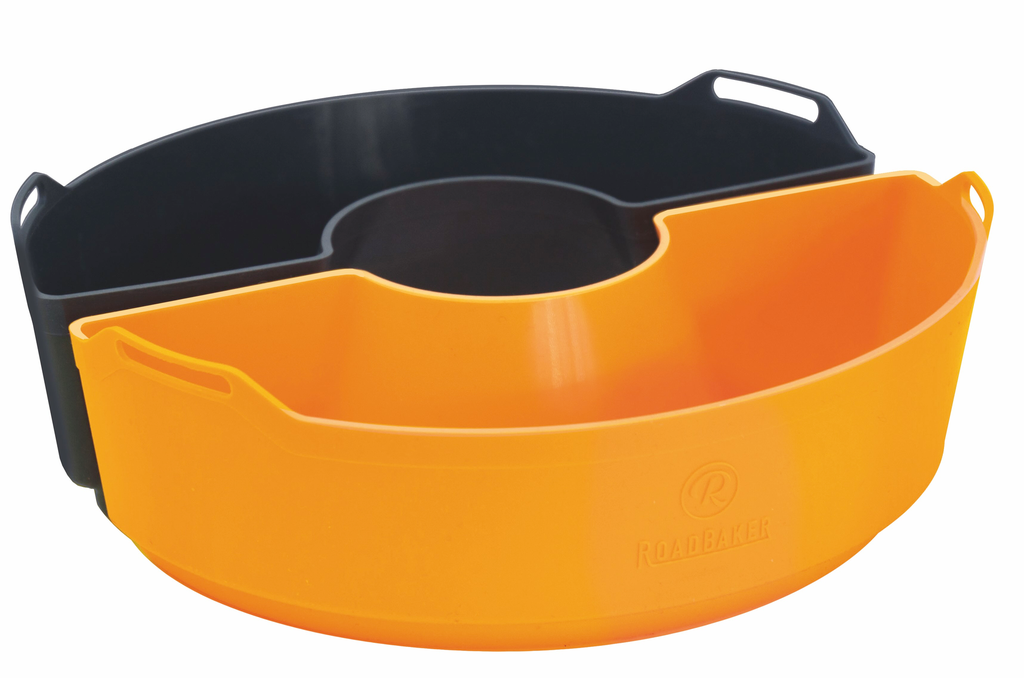 Formes en silicone 2x demi-forme pour four de camping RoadBaker
