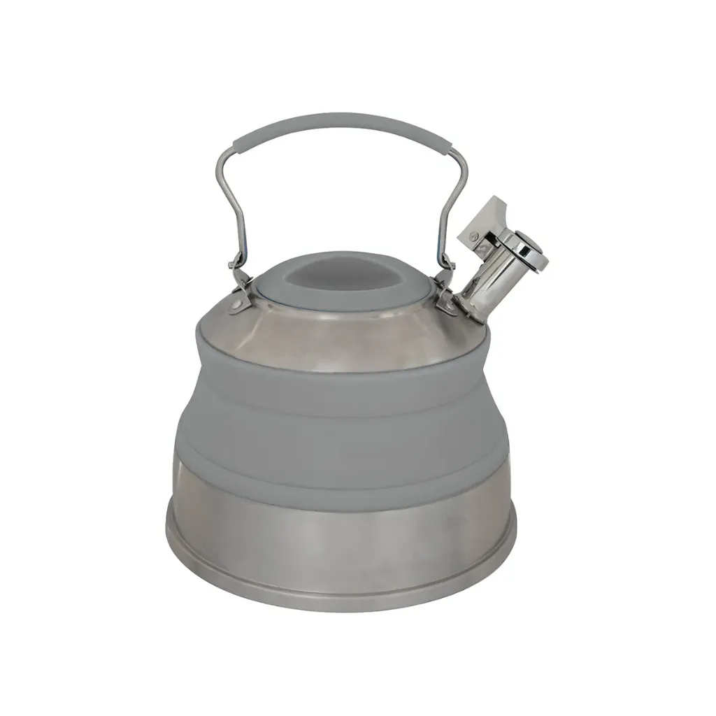 Eurotrail 2-Liter-Klappkessel – Grau