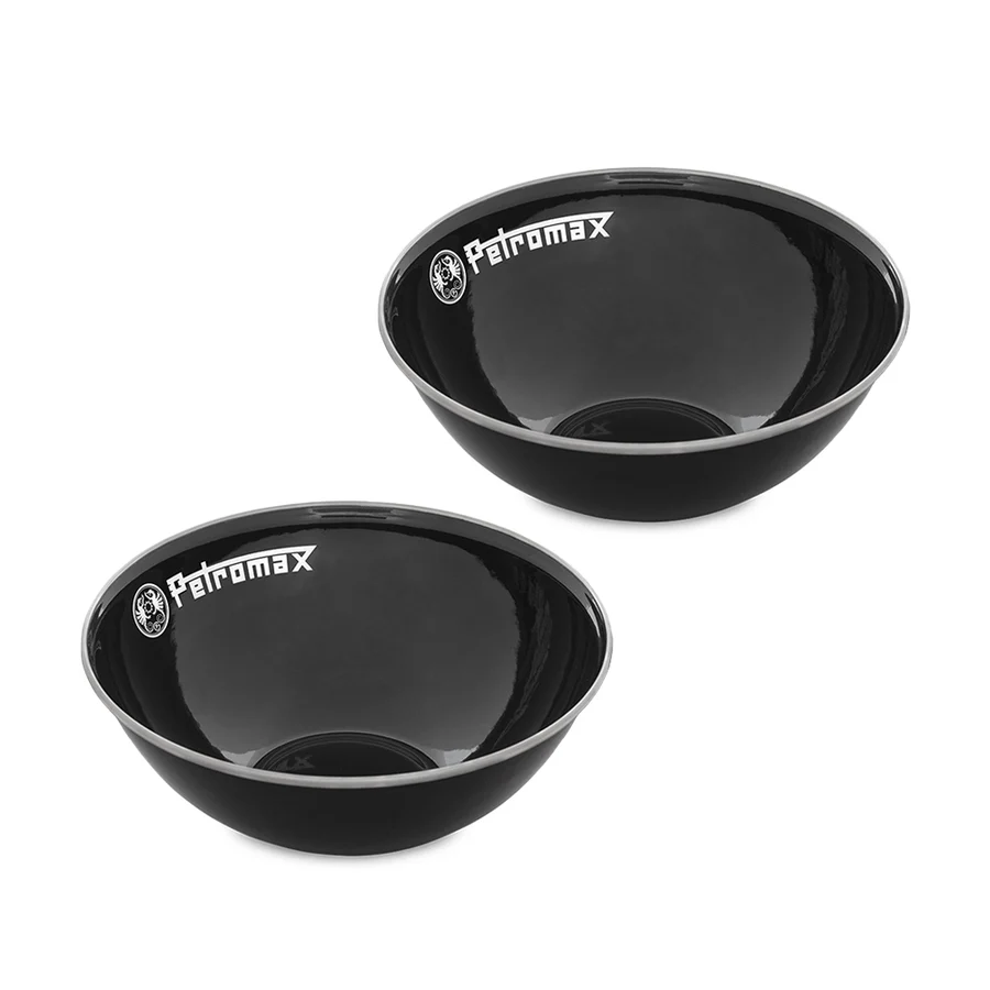 [PX-BOWL-S] 2er-Set Petromax-Schalen aus Emaille (500ml)