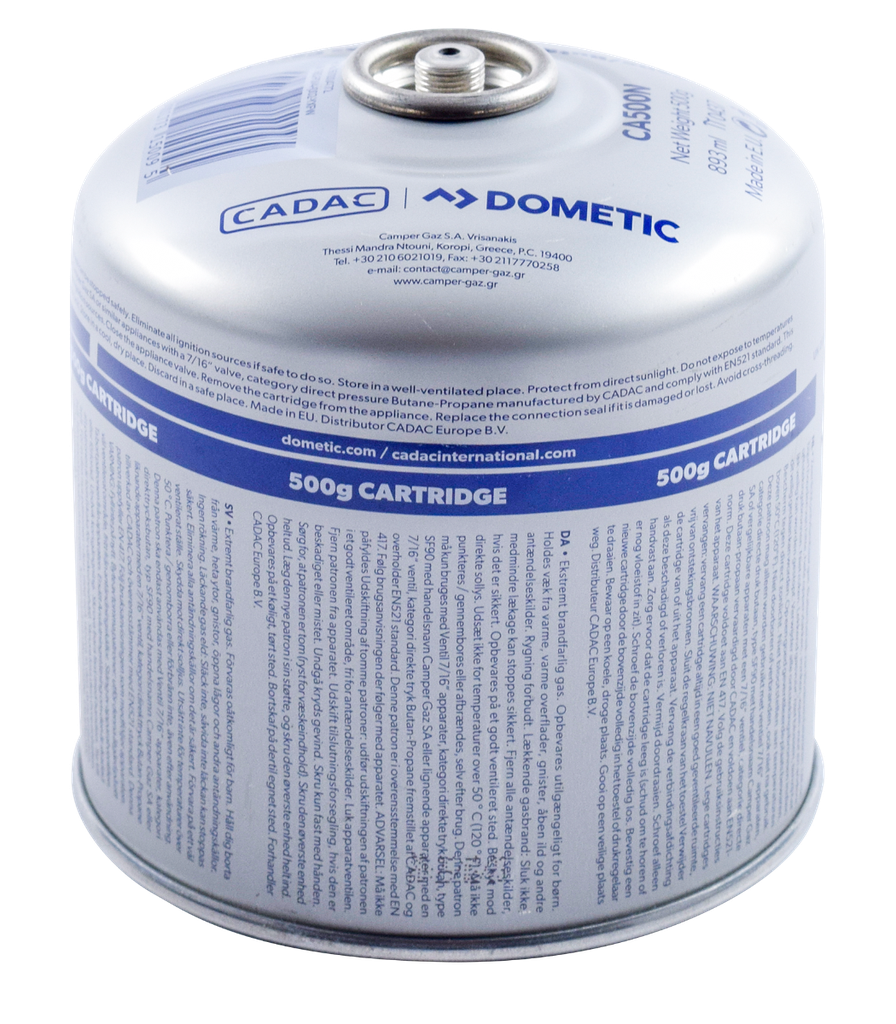 [CA500-N] Cartouche de gaz filetée 500g Cadac